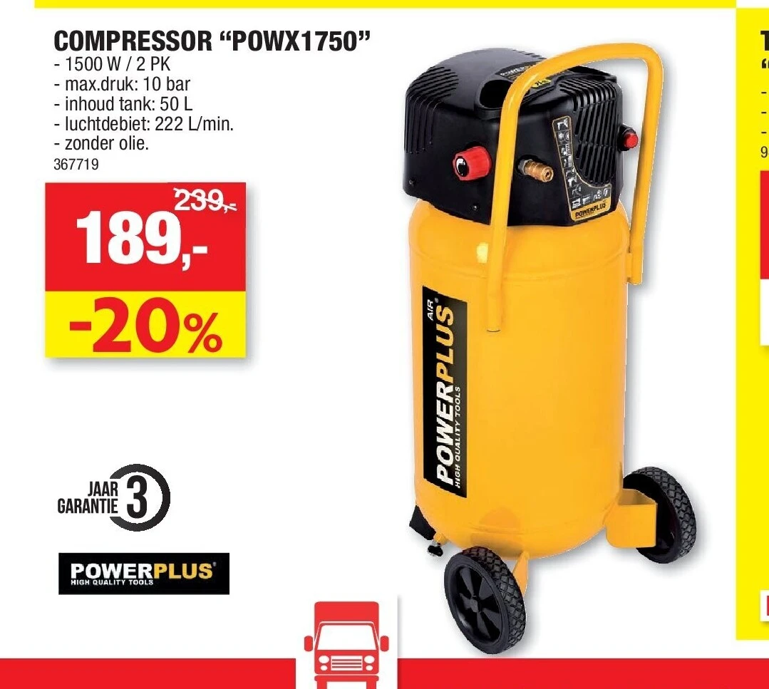 COMPRESSOR “POWX1750”