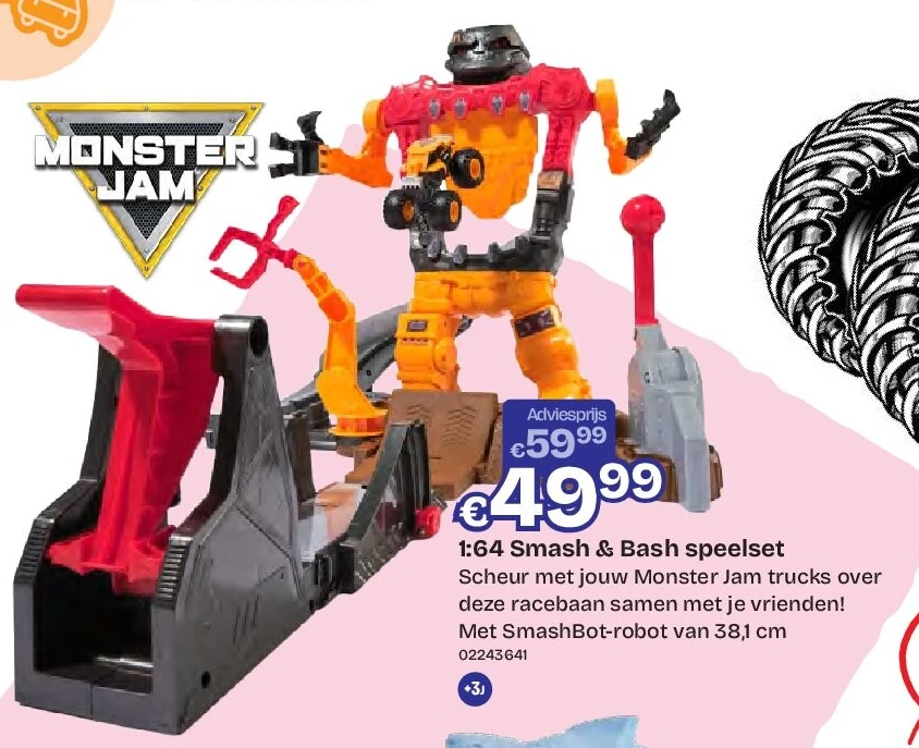 1:64 Smash & Bash speelset