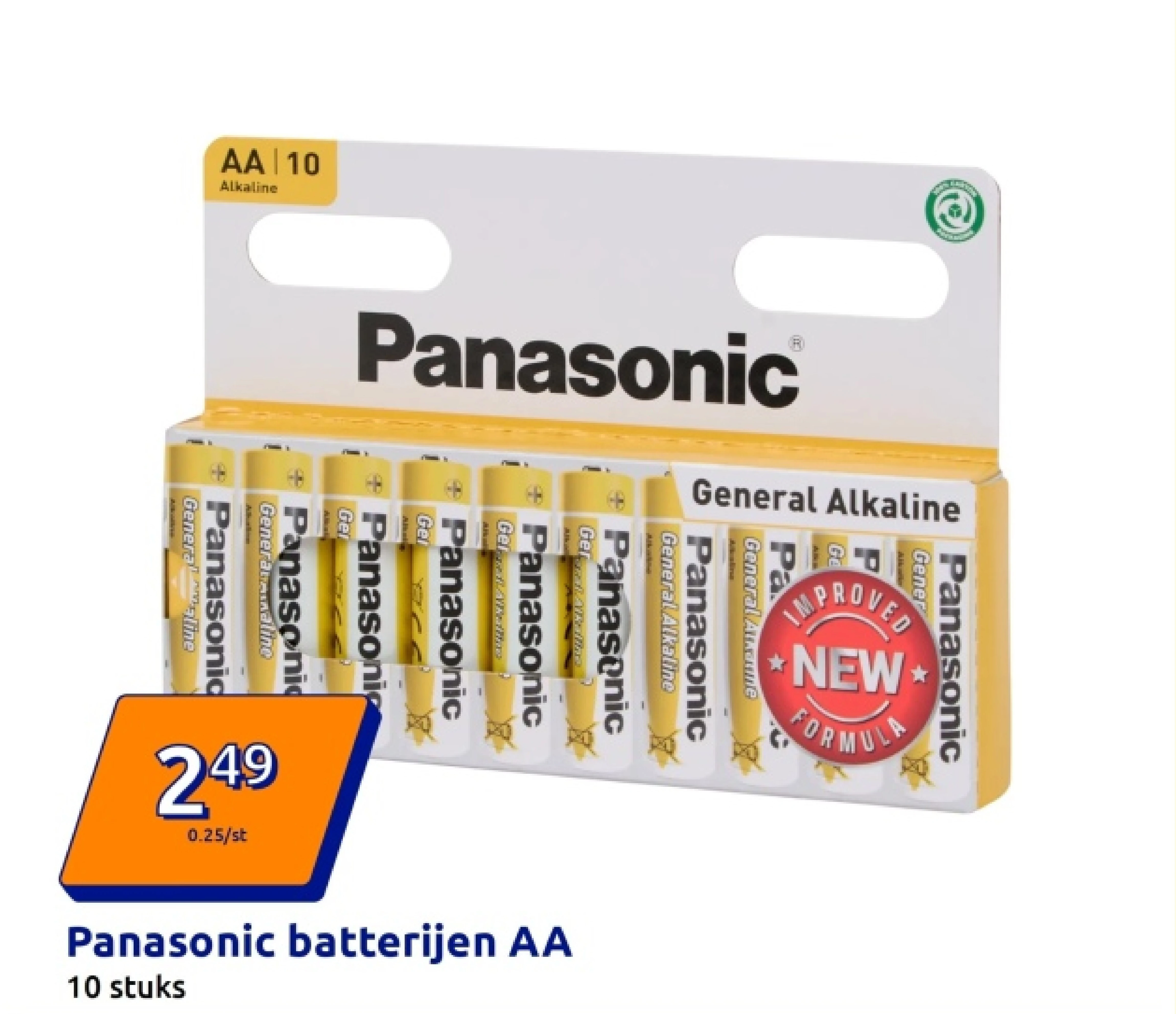 Panasonic batterijen AA