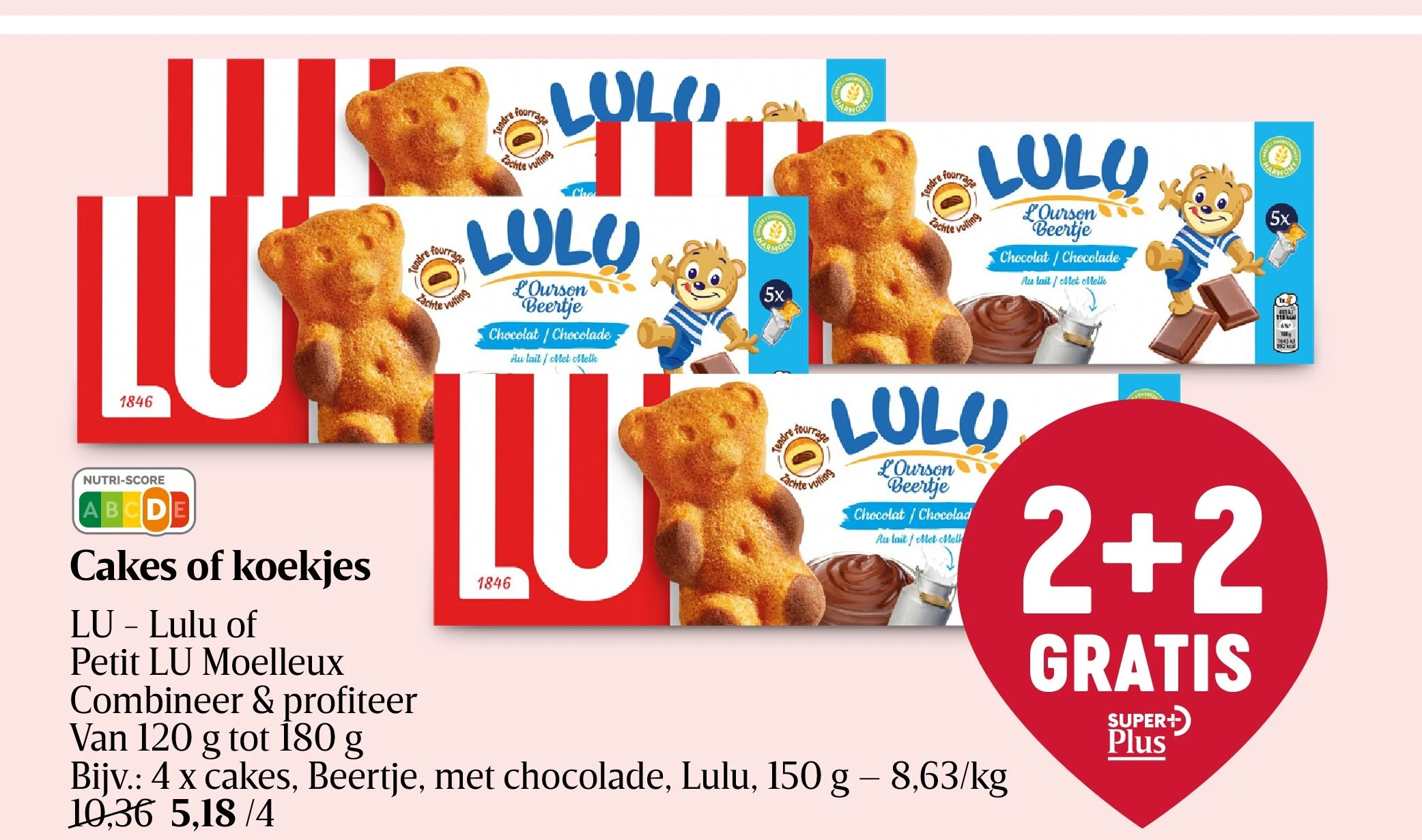Cakes of koekjes