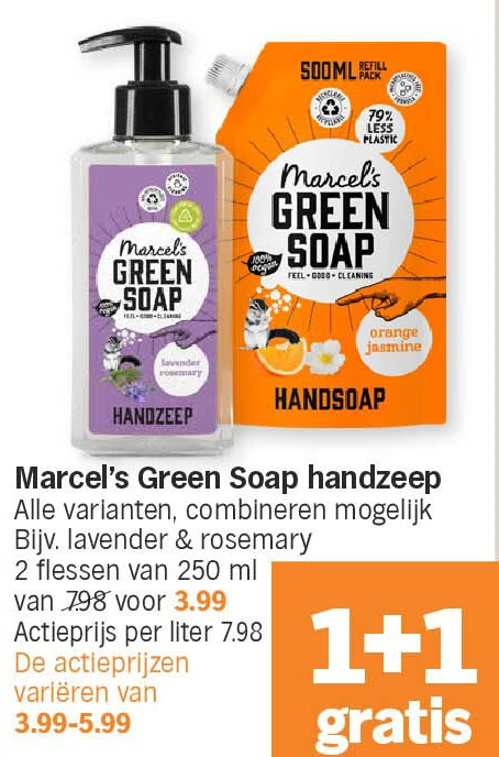 Marcel's Green Soap handzeep