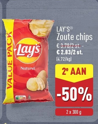 Zoute chips