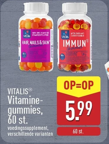 Vitamine gummies, 60st.