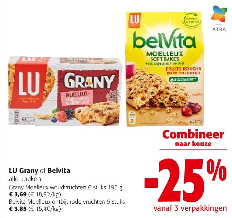 Grany Moelleux woudvruchten 6 stuks 195 g