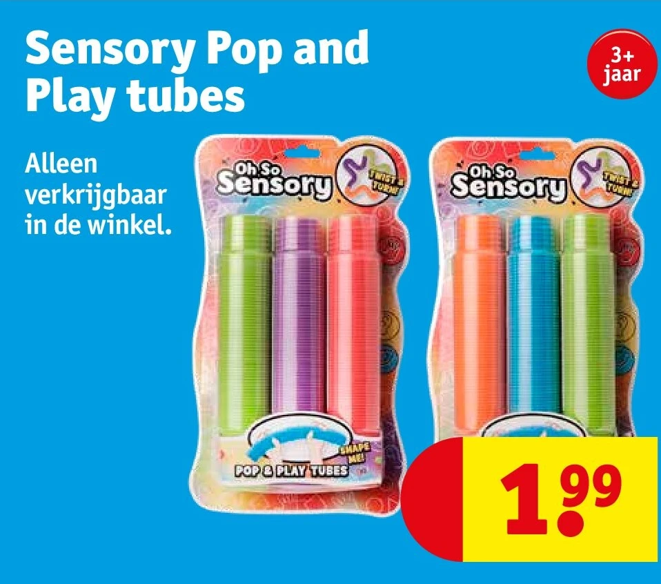 Sensory Pop and Play tubes