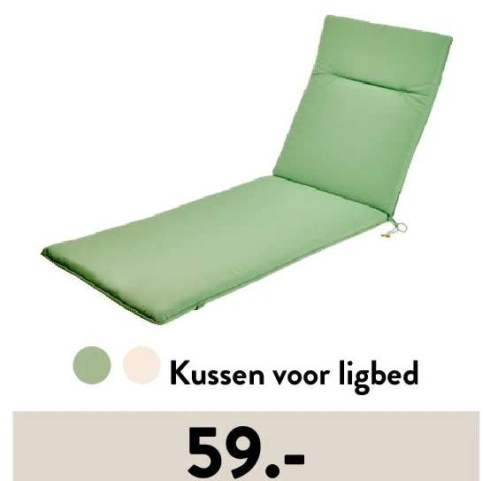 Kussen voor ligbed
