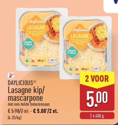 Lasagne kip/ mascarpone