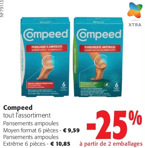 Compeed tout l’assortiment