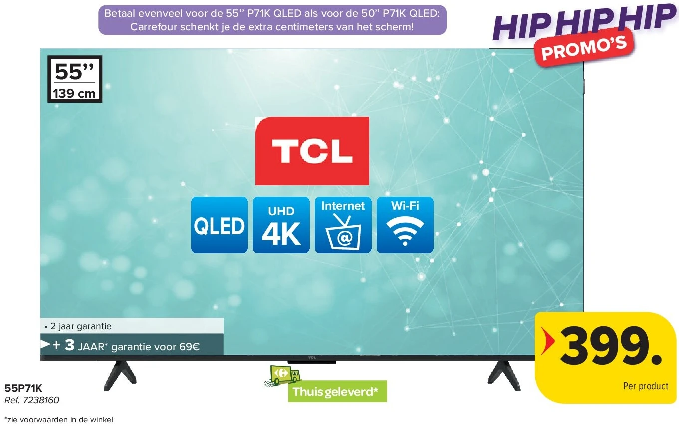 TCL 55P71K QLED TV