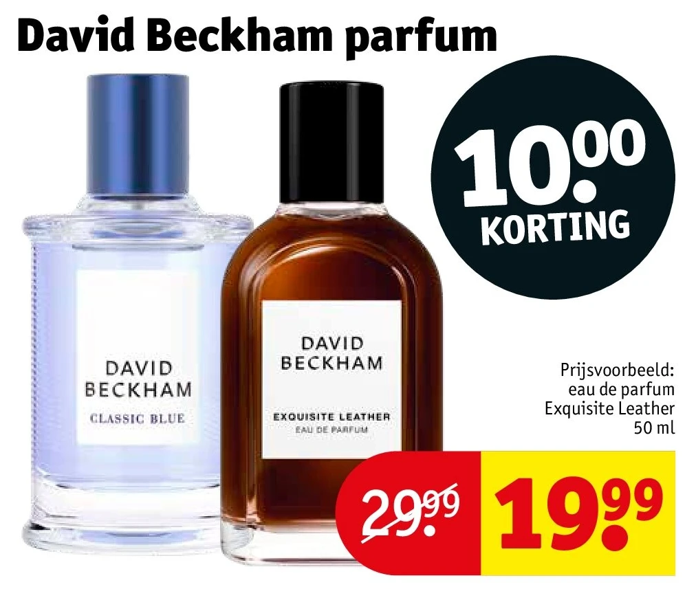 David Beckham parfum