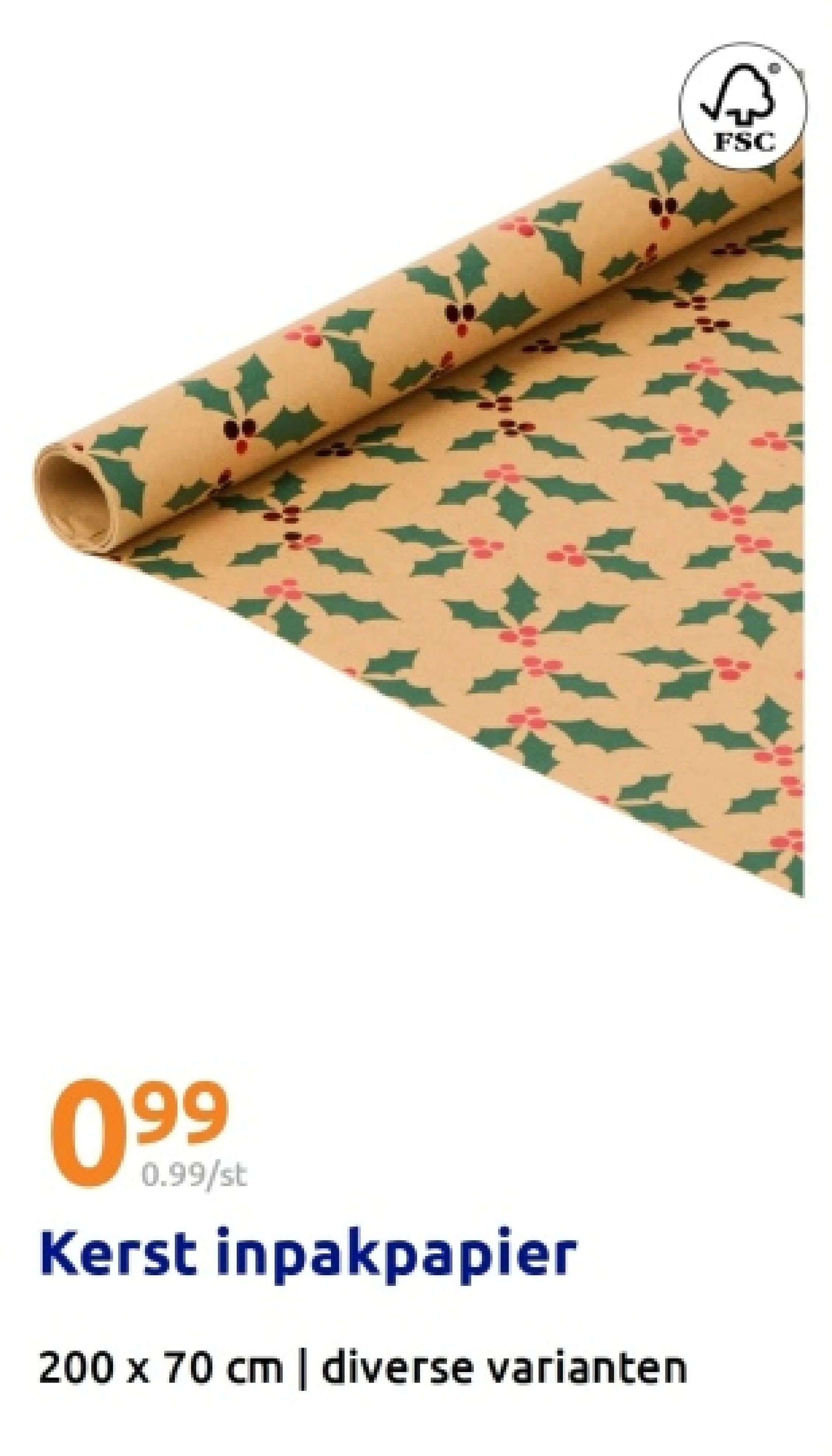 Kerst inpakpapier