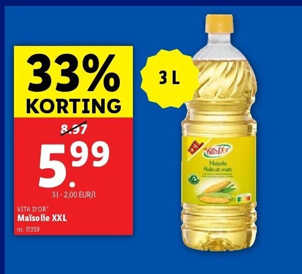 Maïsolie XXL