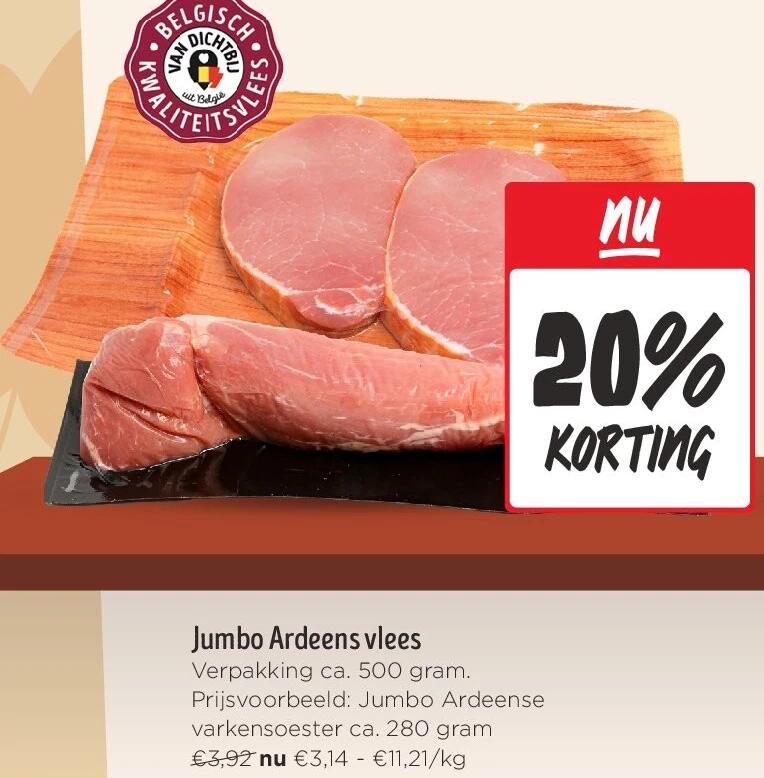 Jumbo Ardeens vlees