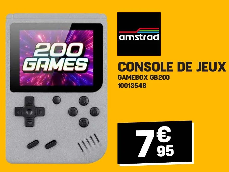 CONSOLE DE JEUX