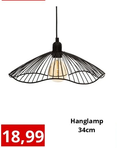 Hanglamp 34cm
