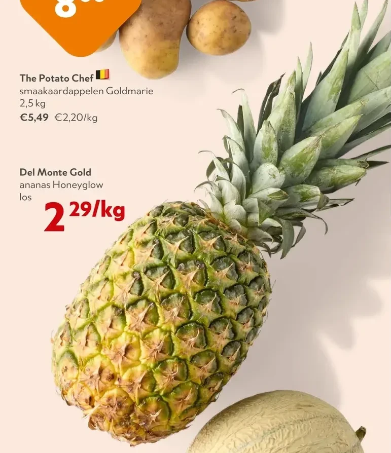 Del Monte Gold ananas Honeyglow los