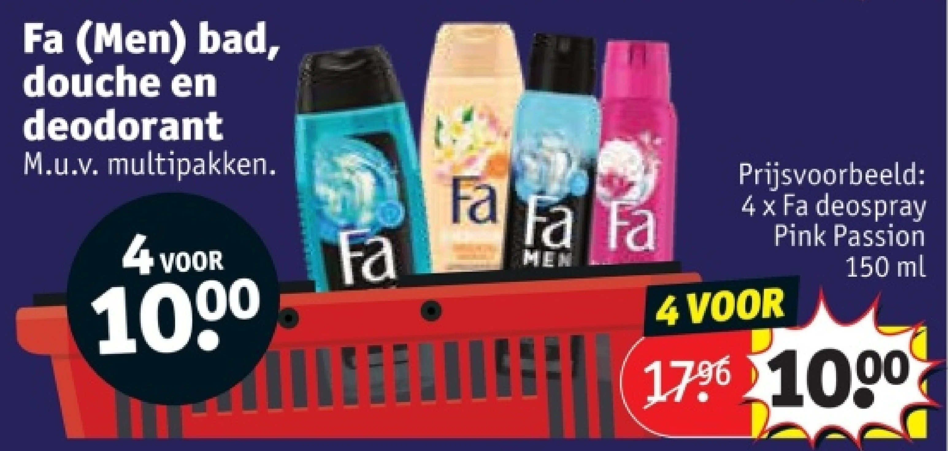 Fa (Men) bad, douche en deodorant