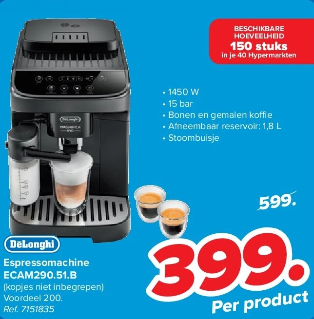 Espressomachine ECAM290.51.B