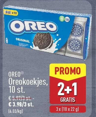 Oreokoekjes, 10st.