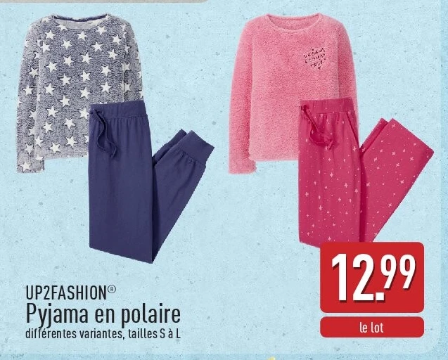 Pyjama en polaire