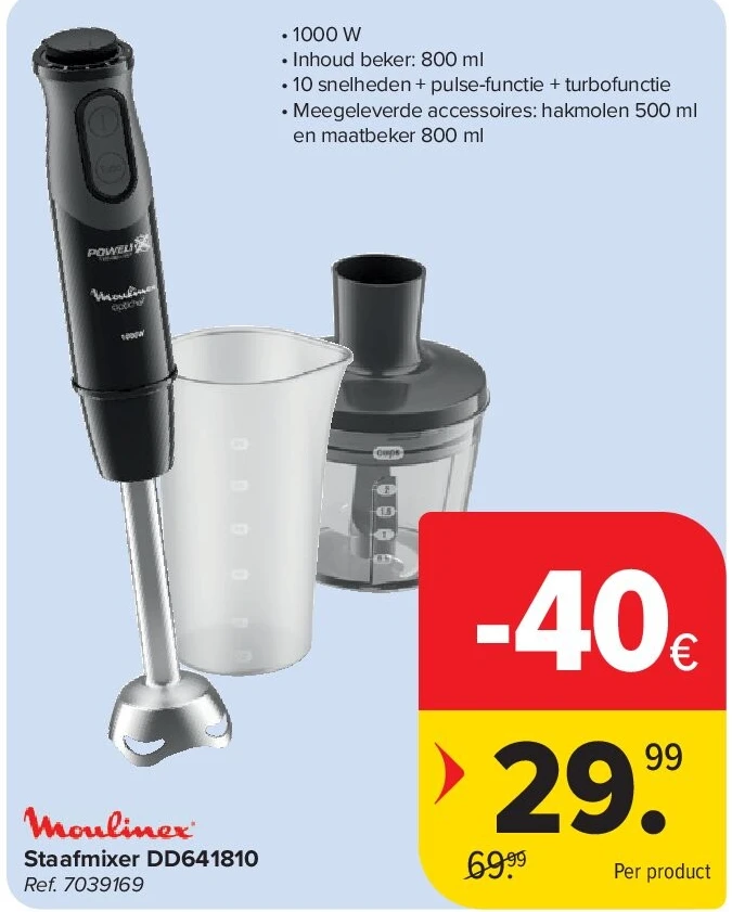Staafmixer DD641810