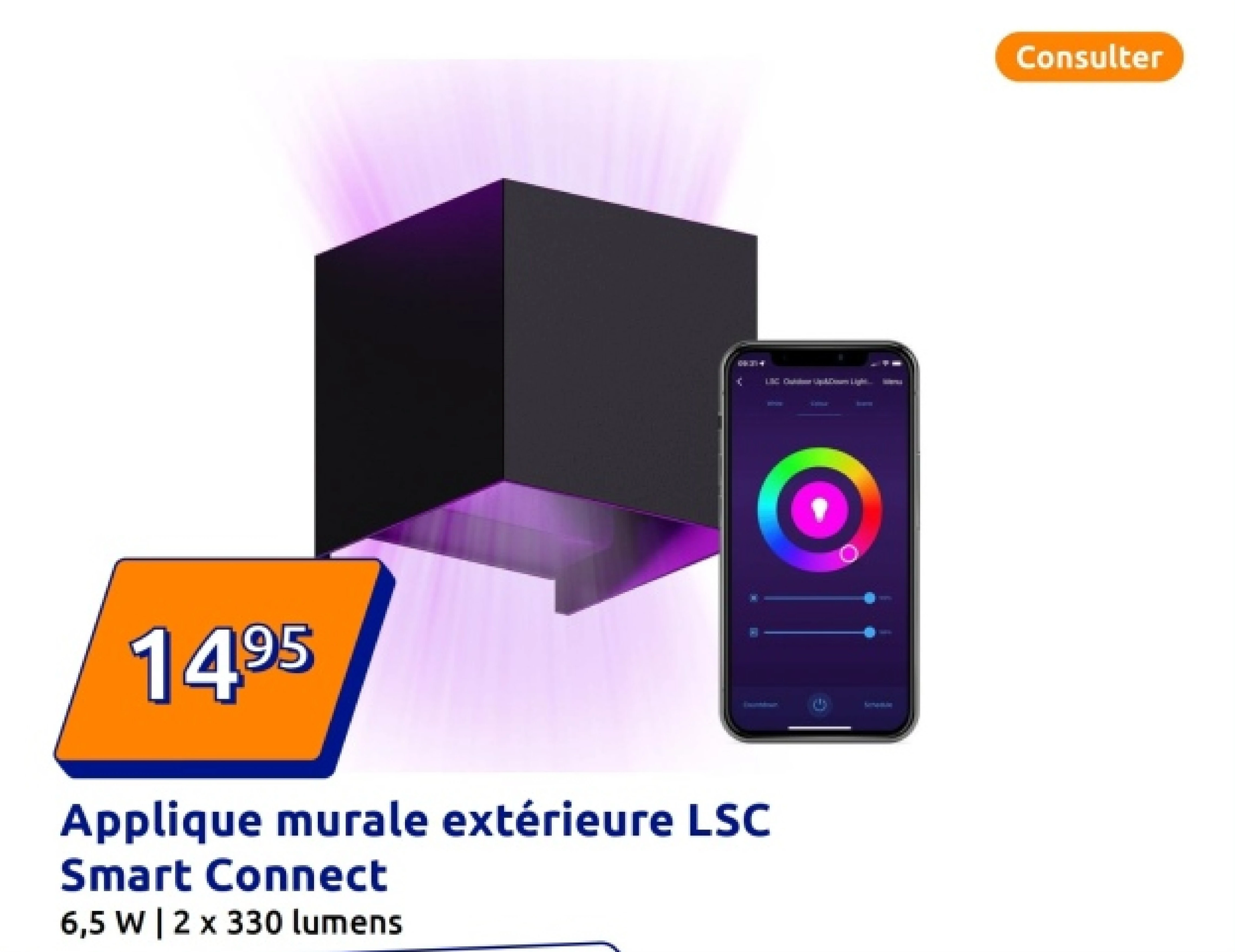 Applique murale extérieure LSC Smart Connect
