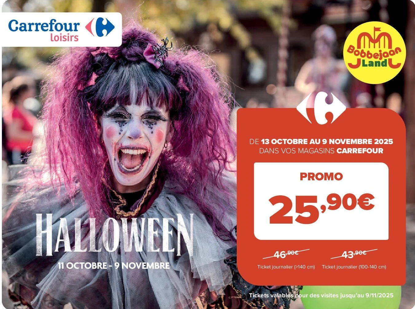 Carrefour loisirs HALLOWEEN