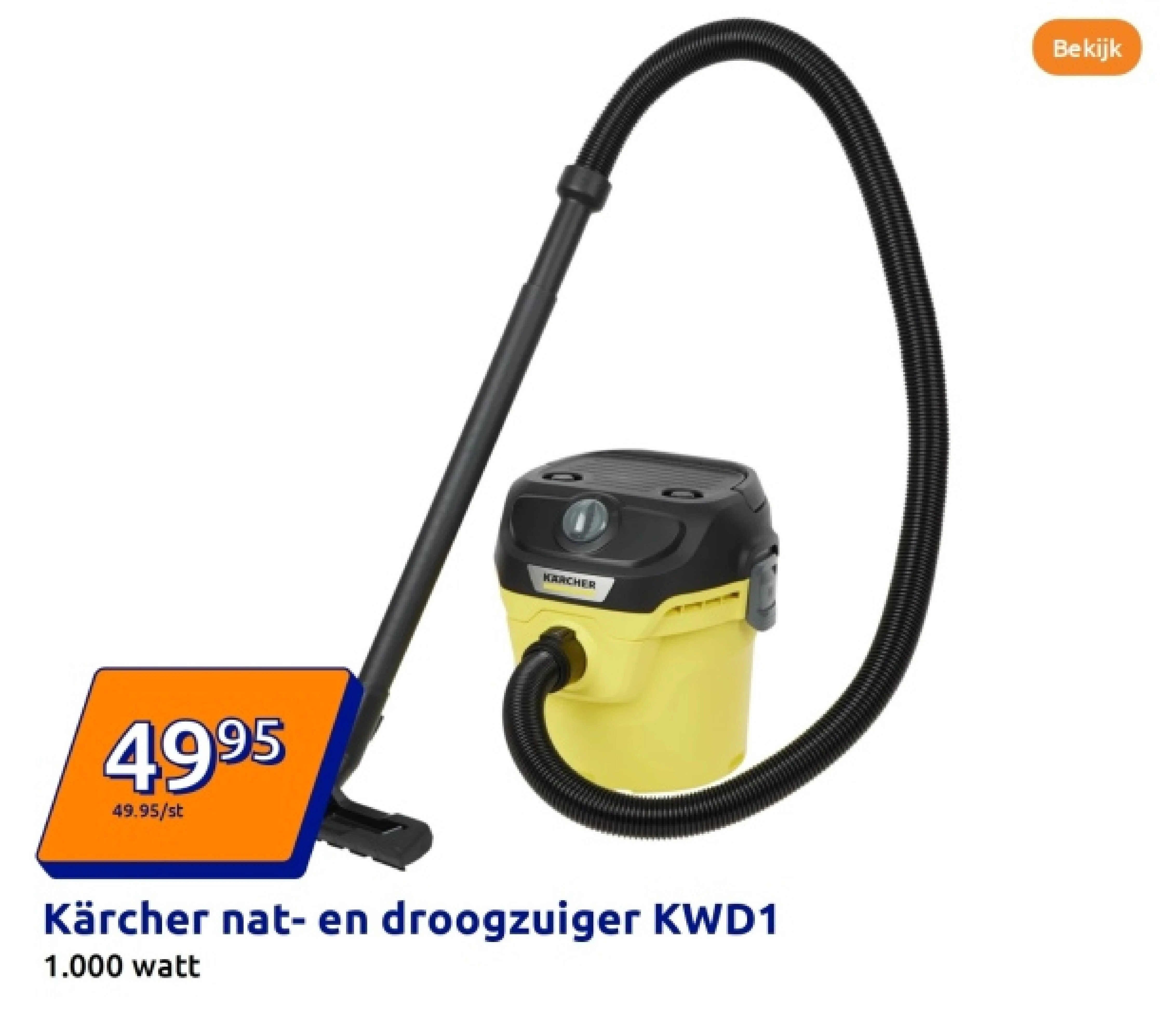 Kärcher nat- en droogzuiger KWD1