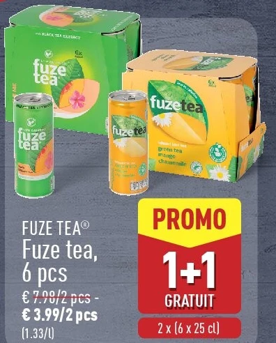 Fuze tea, 6pcs