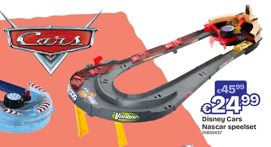 Disney Cars Nascar speelset
