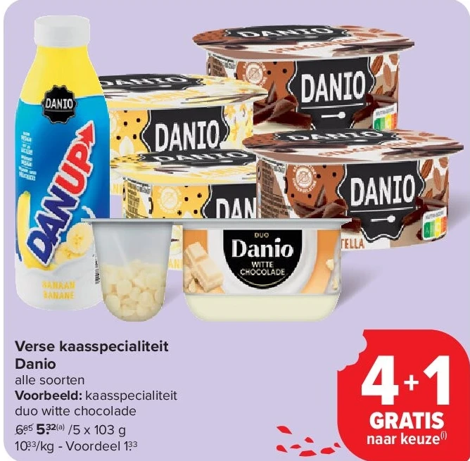 Verse kaasspecialiteit Danio