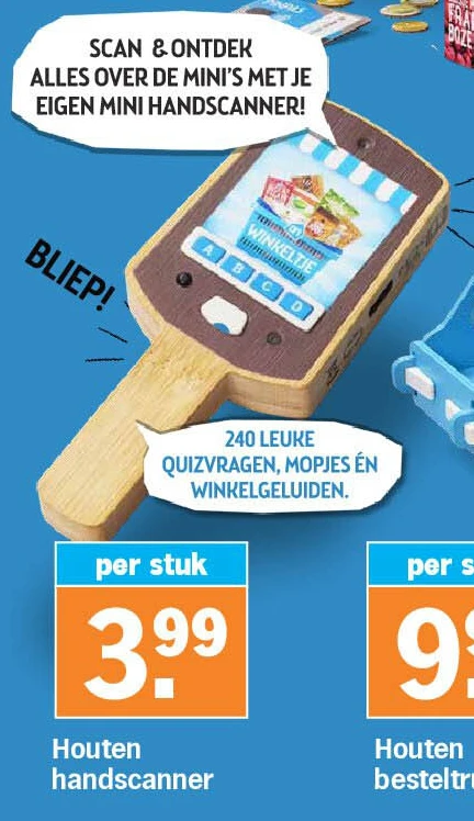 Houten handscanner
