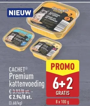 Premium kattenvoeding