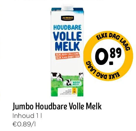 Jumbo Houdbare Volle Melk