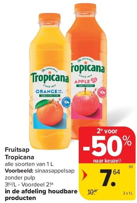 Fruitsap Tropicana