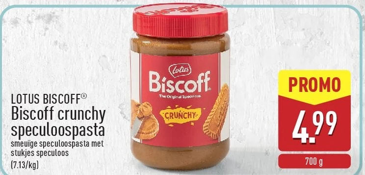Biscoff crunchy speculoospasta