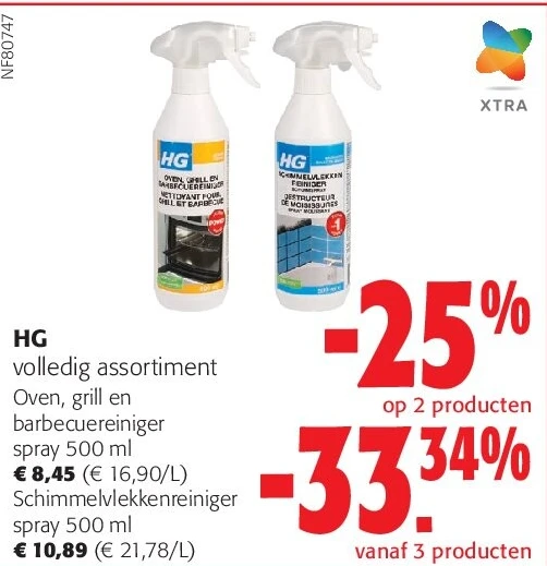 HG Schimmelvlekkenreiniger spray 500 ml