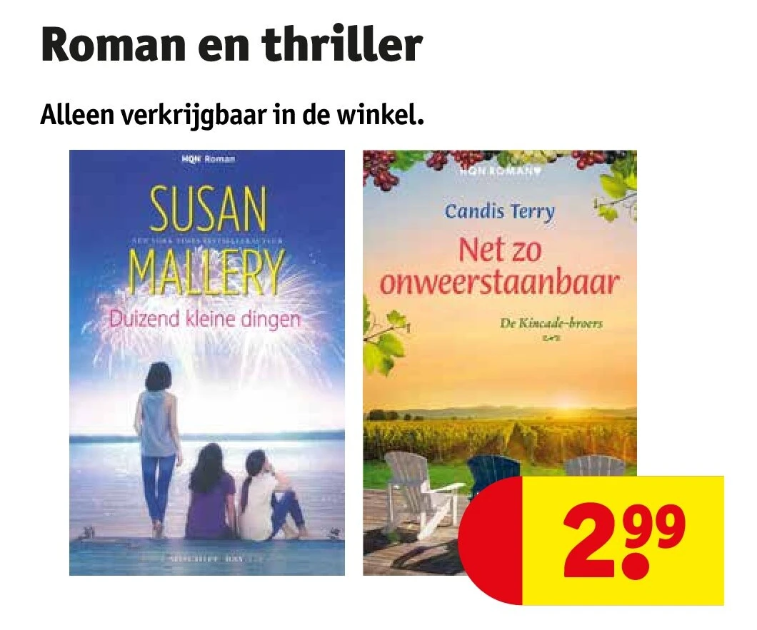 Roman en thriller
