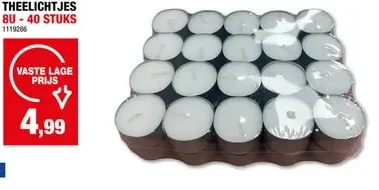THEELICHTJES 8-40 STU 8U -40 STUKS