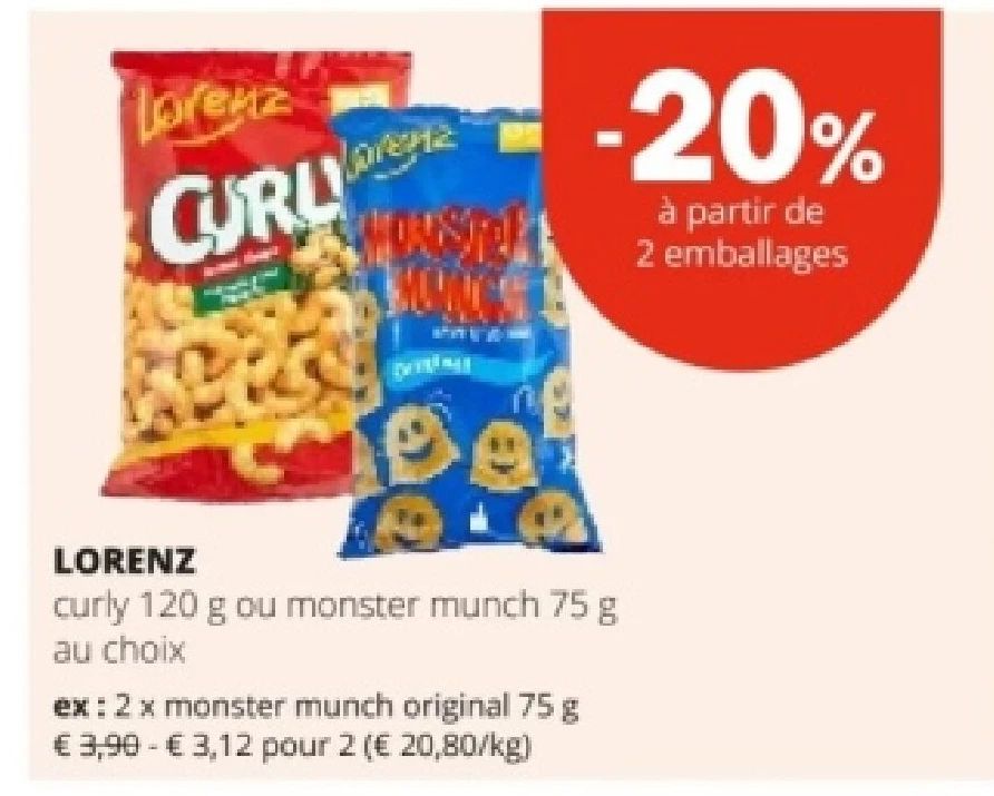 LORENZ monster munch original 75 g