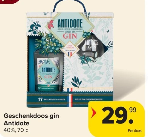 Geschenkdoos gin Antidote