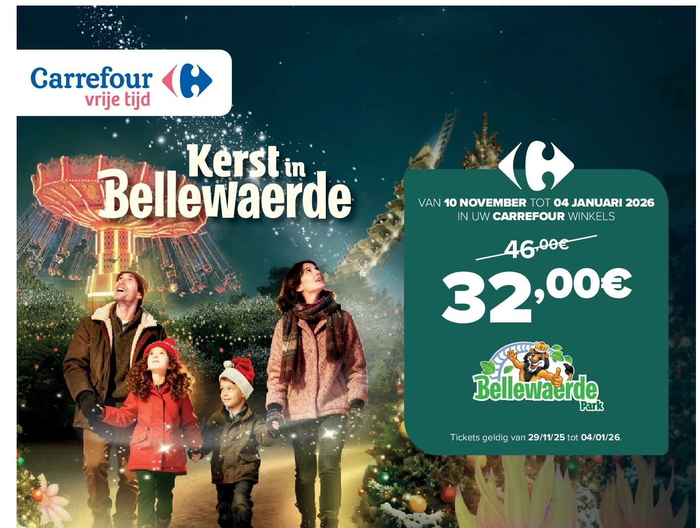 Kerst in Bellewaerde