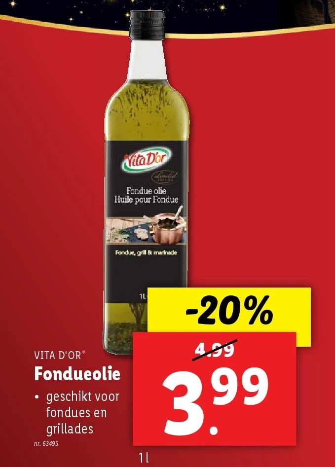 Fondueolie