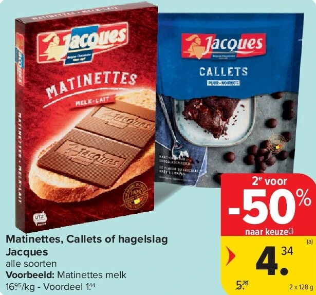 Matinettes, Callets of hagelslag Jacques