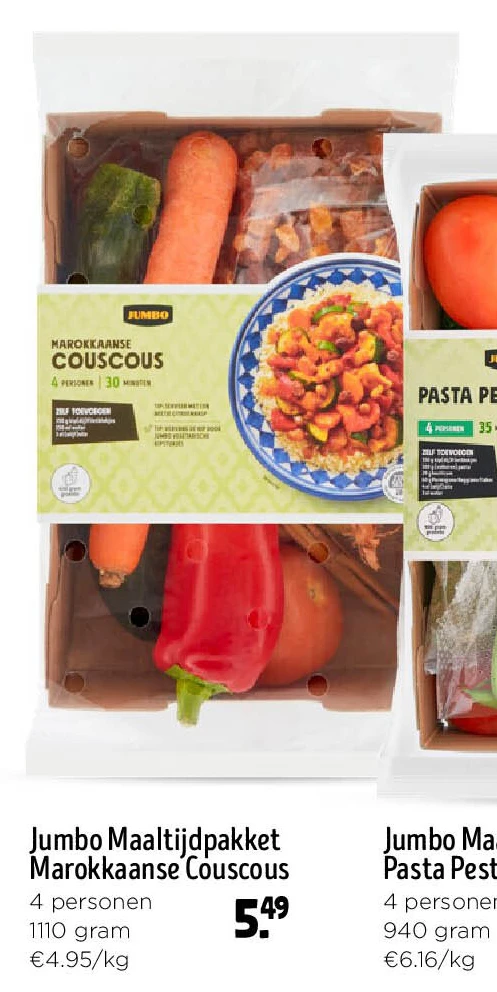 Jumbo Maaltijdpakket Marokkaanse Couscous