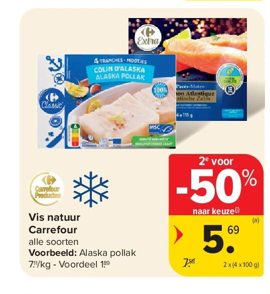 Vis natuur Carrefour