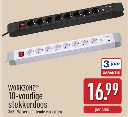 10-voudige stekkerdoos