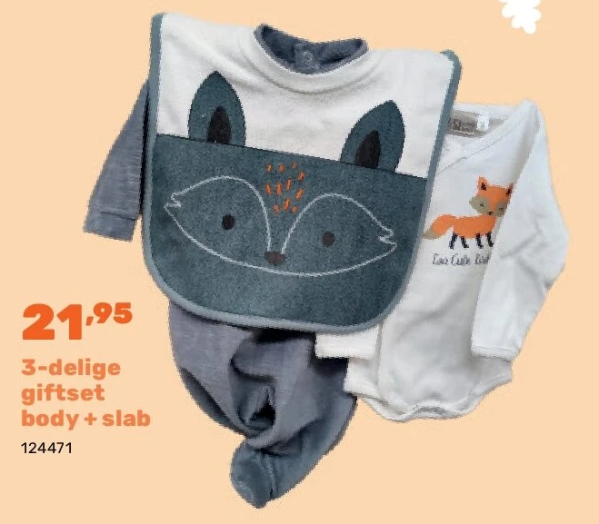 3-delige giftset body + slab