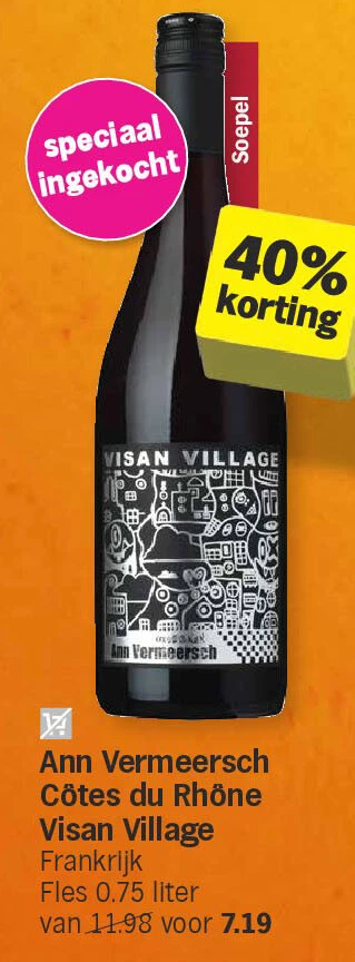 Ann Vermeersch Côtes du Rhône Visan Village