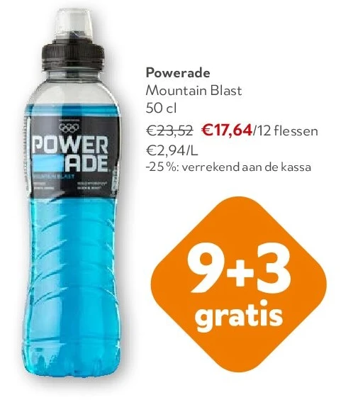 Powerade Mountain Blast 50 cl